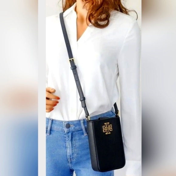 🧡 Tory Burch Britten Phone Crossbody - Picture 3 of 10